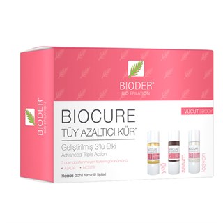 Bioder Biocure Tüy Azaltıcı Kür 3 x 10 ml - Vücut Bölgesi - Bioder