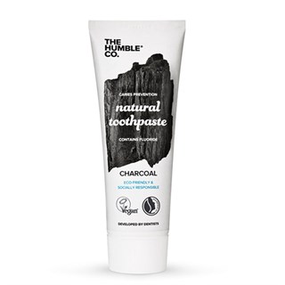The Humble Co Natural Charcoal Toothpaste 75ml - Humble Brush